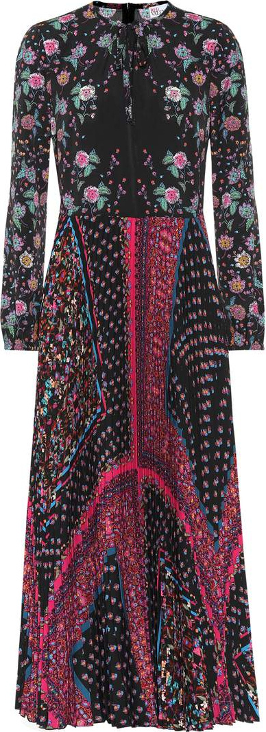 RED Valentino Floral crêpe midi dress