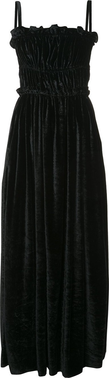 Alexachung spaghetti strap maxi dress