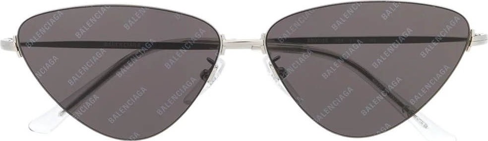 Balenciaga logo Triangular frame sunglasses