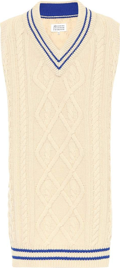 Maison Margiela Wool-blend sweater dress