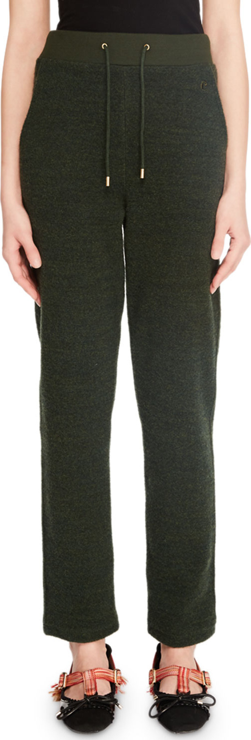 Carven Straight-Leg Drawstring Lounge Pants