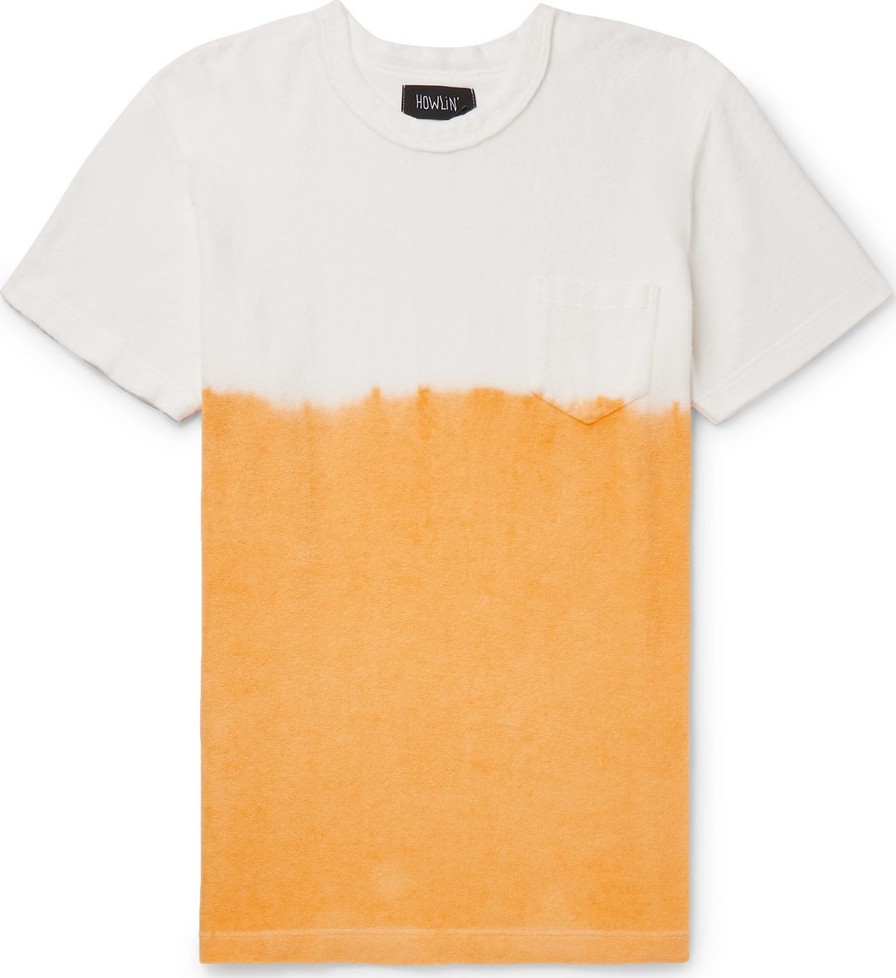 Howlin' Fons Tie-Dyed Cotton-Blend Terry T-Shirt