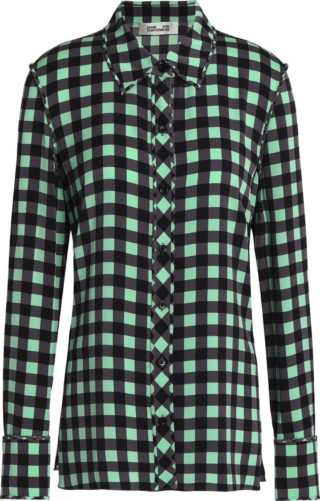 DIANE von FURSTENBERG Checked Shirt