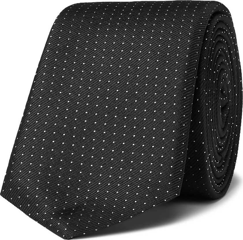 HUGO BOSS 6cm Polka-Dot Silk-Twill Tie