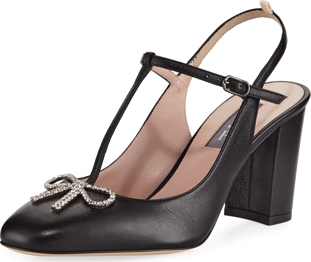 SJP by Sarah Jessica Parker Relic Crystal Bow Pumps