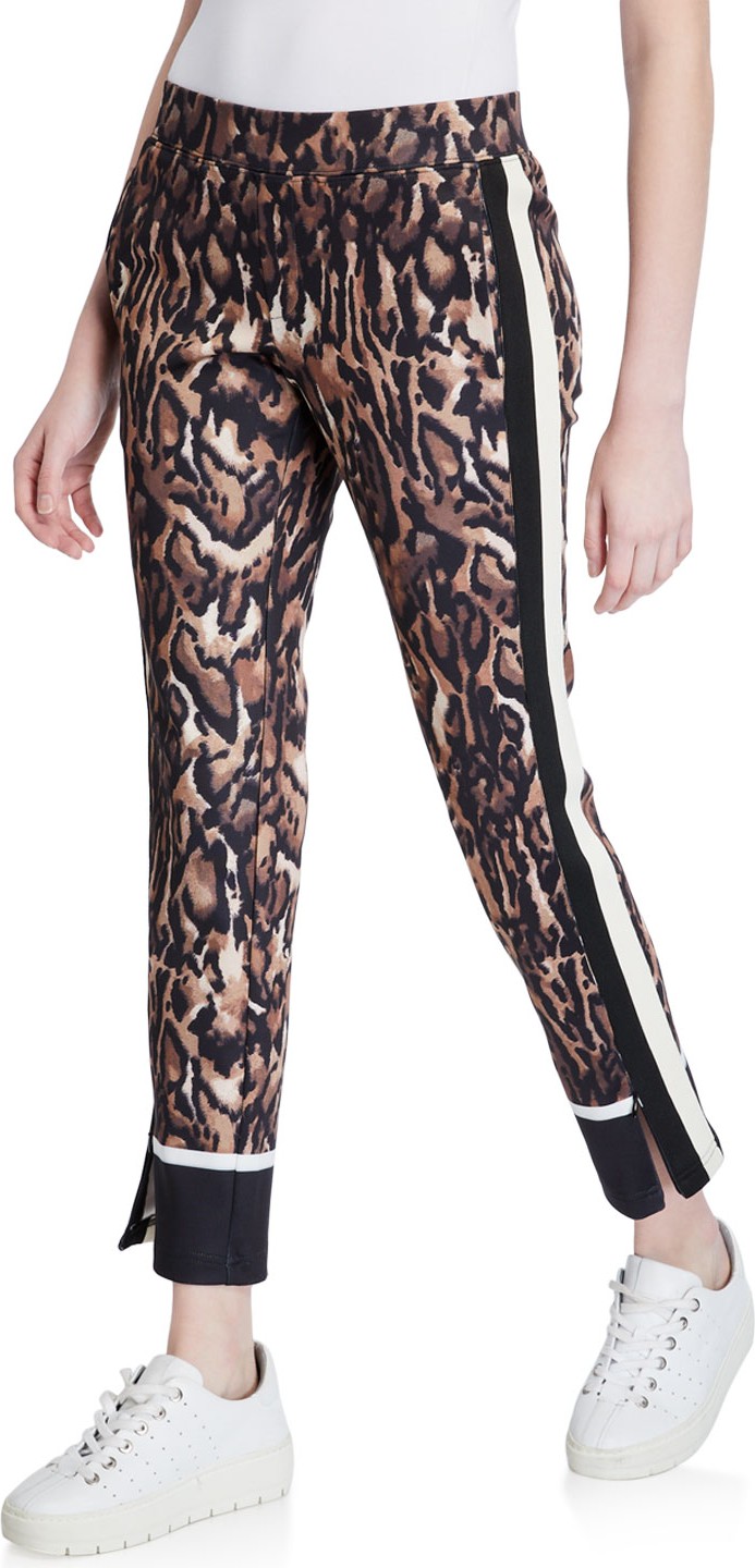 Isabel Marant Poyd High-Waist Stovepipe Trousers