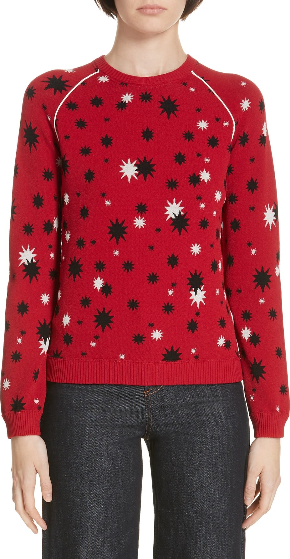 RED Valentino Star Sweater