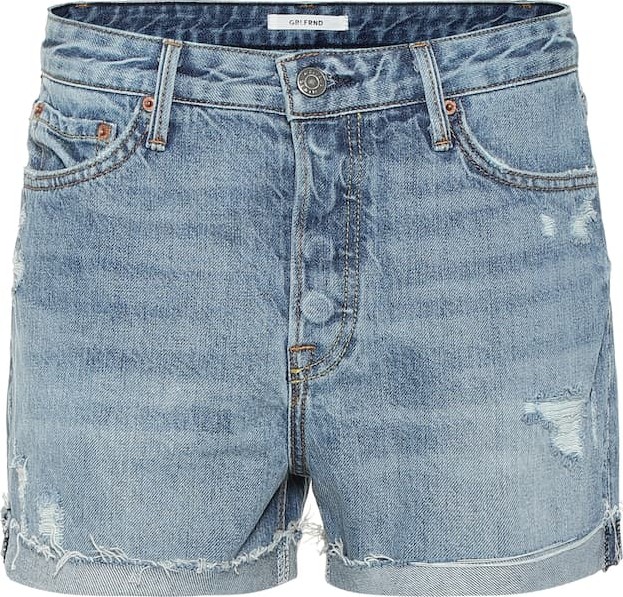 Grlfrnd Kerry high-rise denim shorts