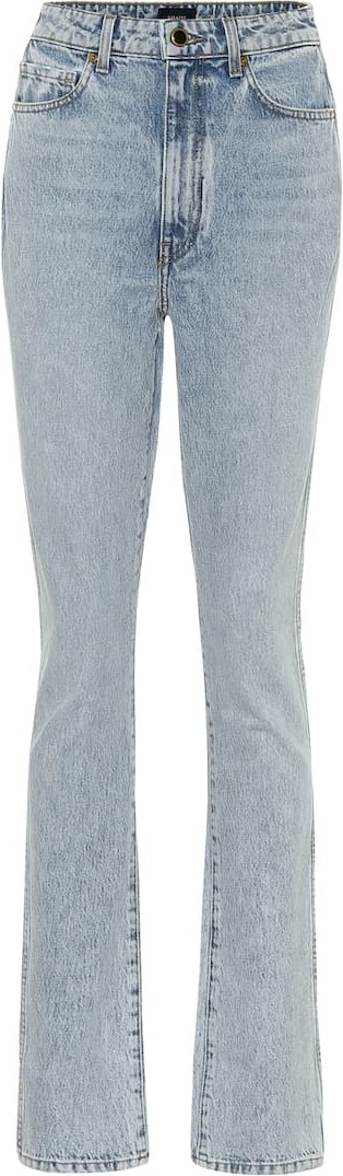 Khaite Daria high-rise bootcut jeans