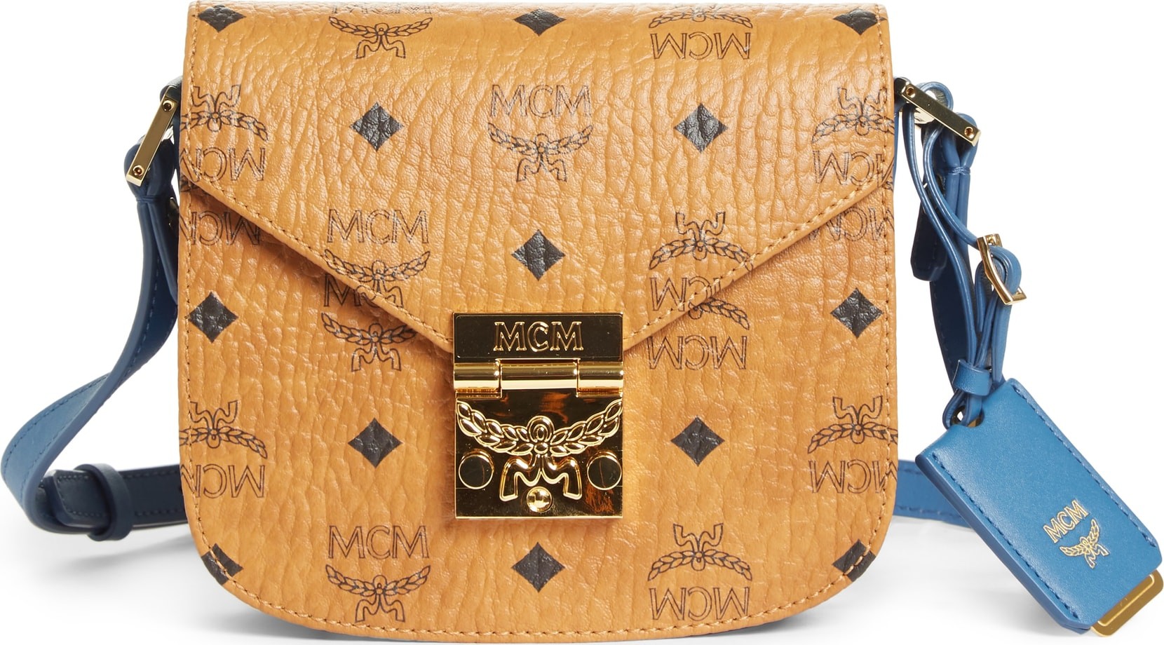 MCM Visetos Mini Shoulder Bag