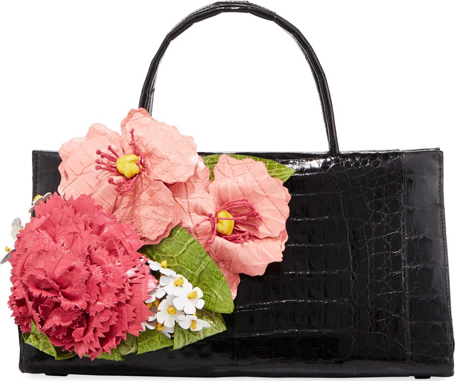 Nancy Gonzalez East-West Wallis Top Handle Bag