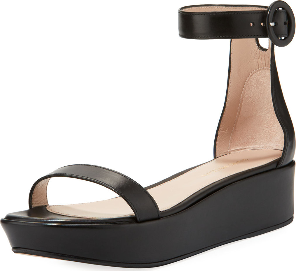 Stuart Weitzman Capri Wedge Platform Sandal