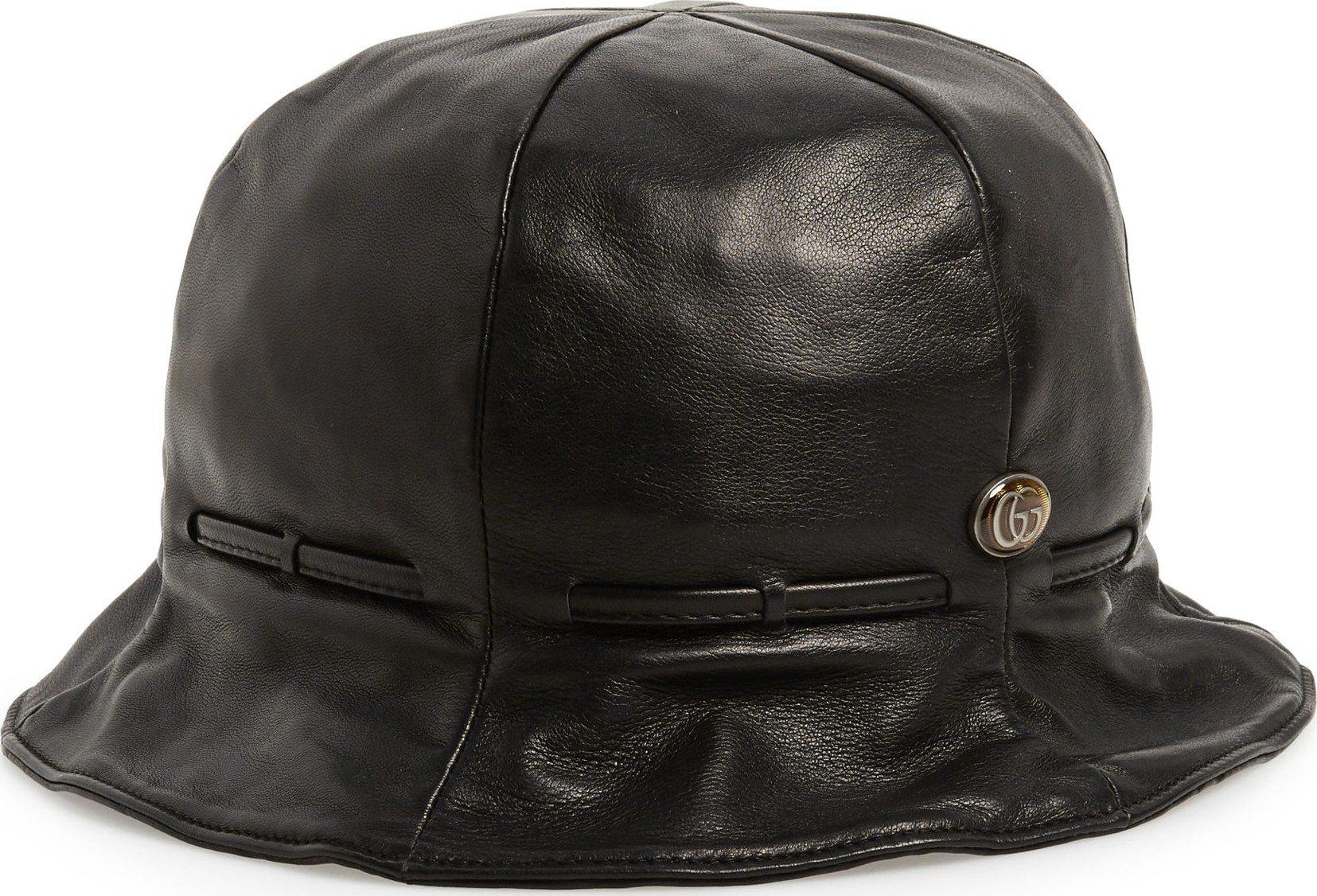 Gucci Leather Bucket Hat