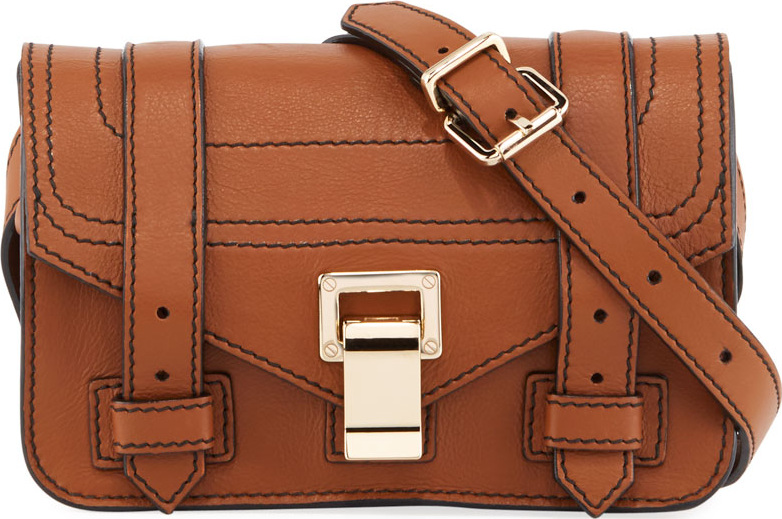 Proenza Schouler PS1+ Mini Soft Grainy Leather Crossbody Bag