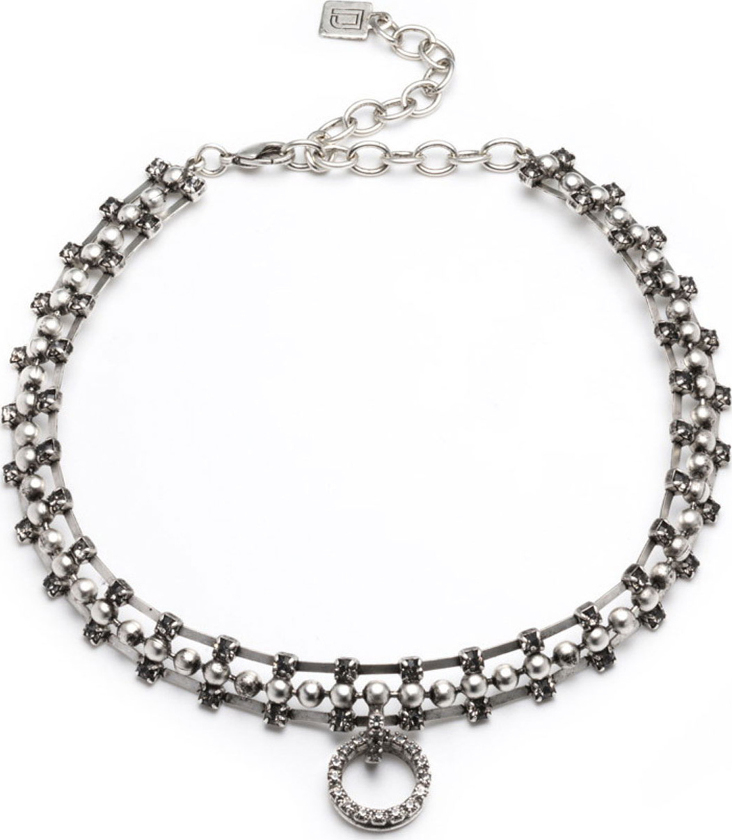 DANNIJO Vixie Pearly Statement Necklace