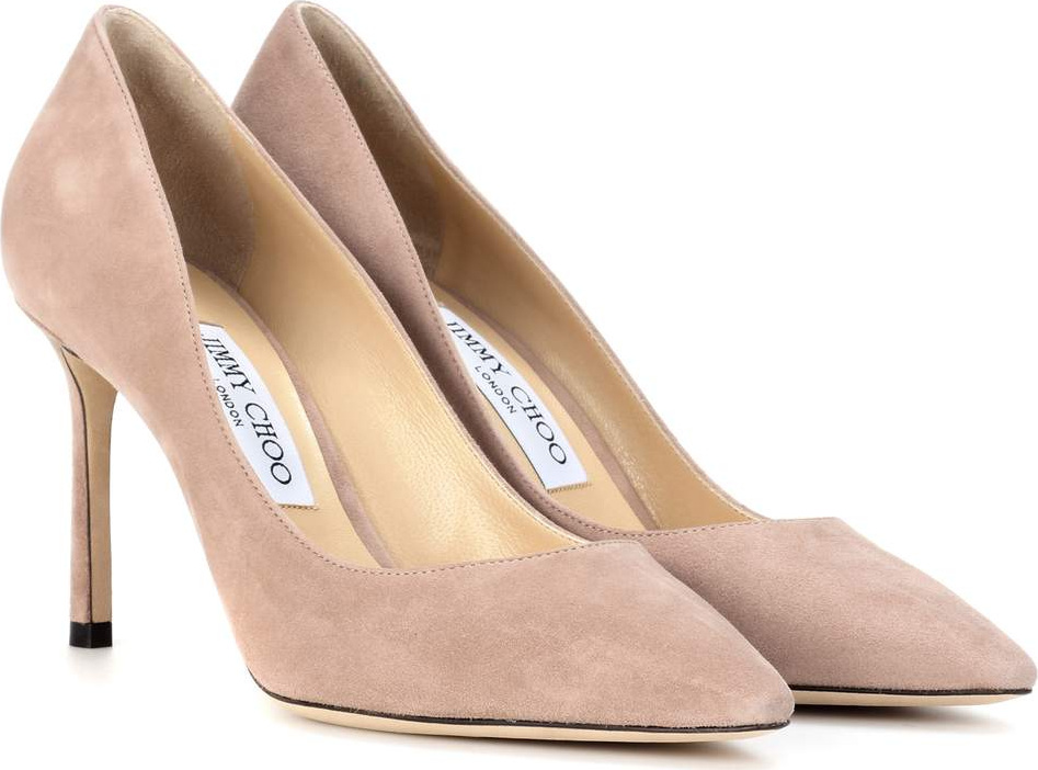 Jimmy Choo Romy 85 suede pumps