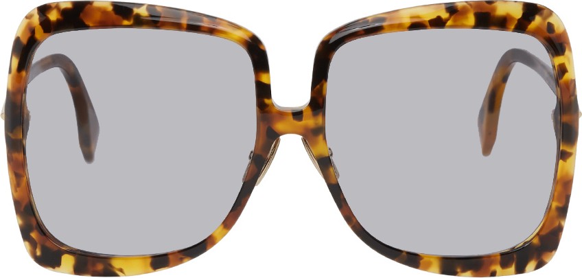 Fendi Tortoiseshell Square Sunglasses Fendi Tortoiseshell Square Sunglasses