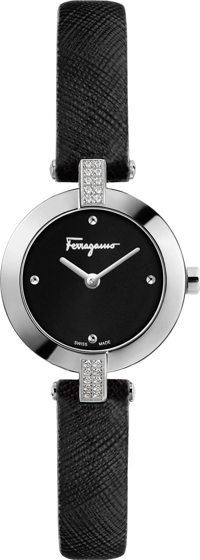 Salvatore Ferragamo Miniature Leather Strap Watch, 26mm