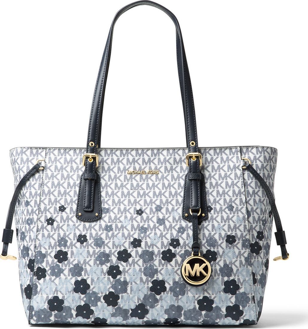 MICHAEL MICHAEL KORS Voyager Medium Printed Tote Bag