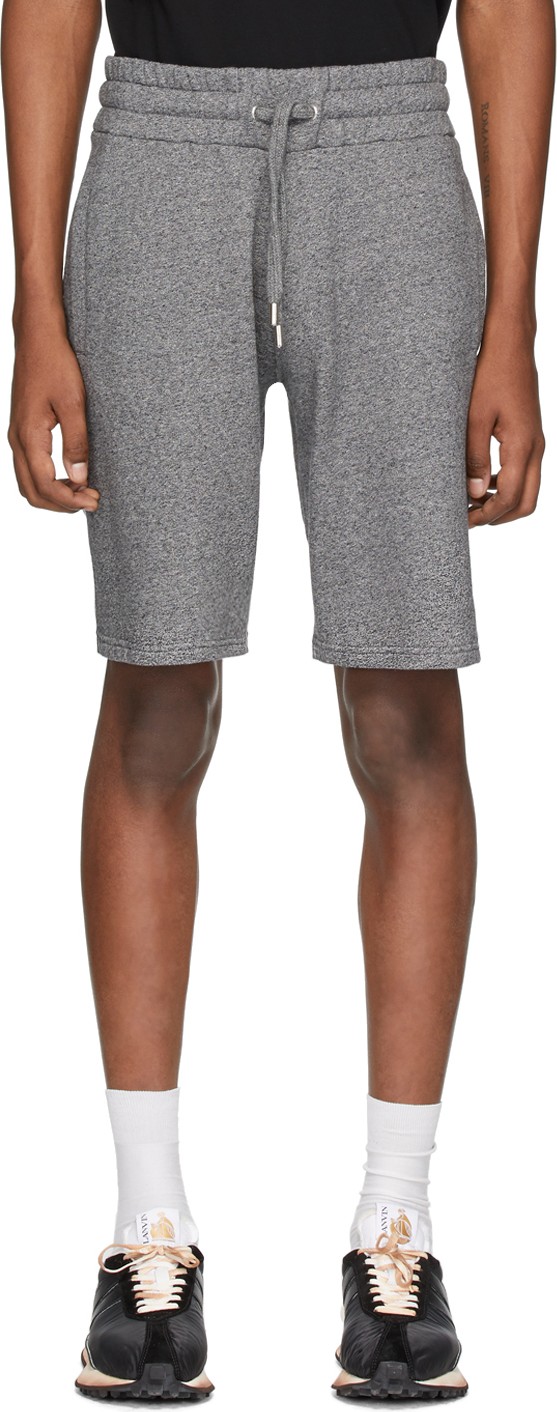 KENZO Grey Logo Shorts