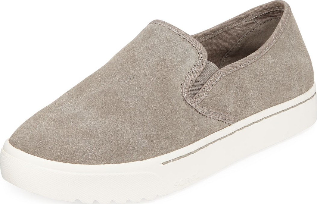 Sorel Campsneak Slip-On Suede Sneakers