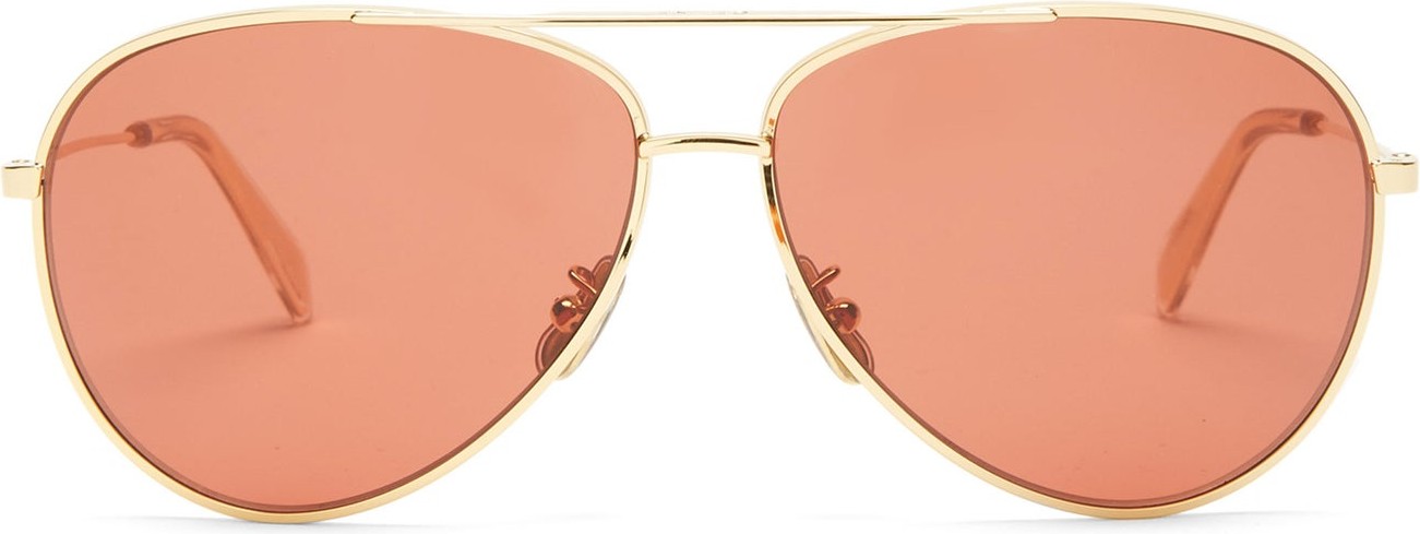 Celine Aviator metal sunglasses