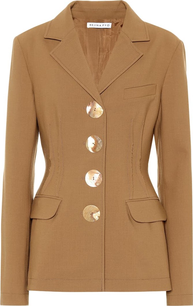 Rejina Pyo Etta wool-blend blazer