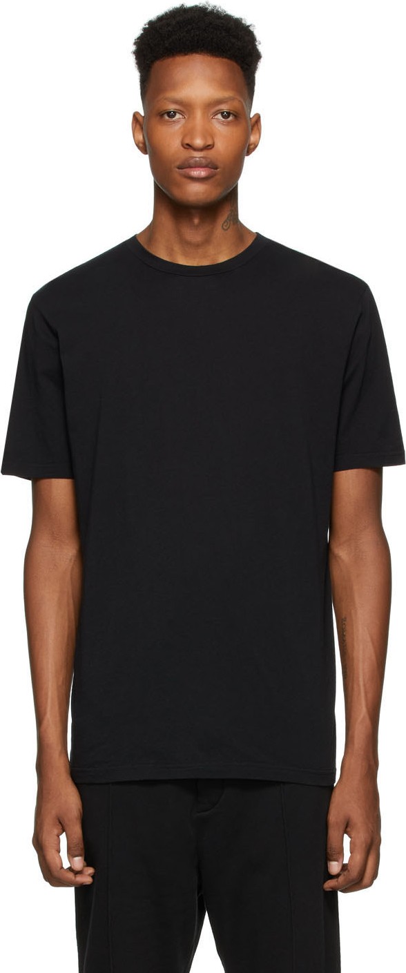 Haider Ackermann Black Logo Printed T-Shirt
