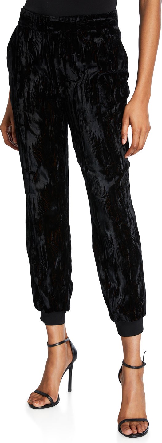 Alice + Olivia Pete Slouchy Pull-On Pants