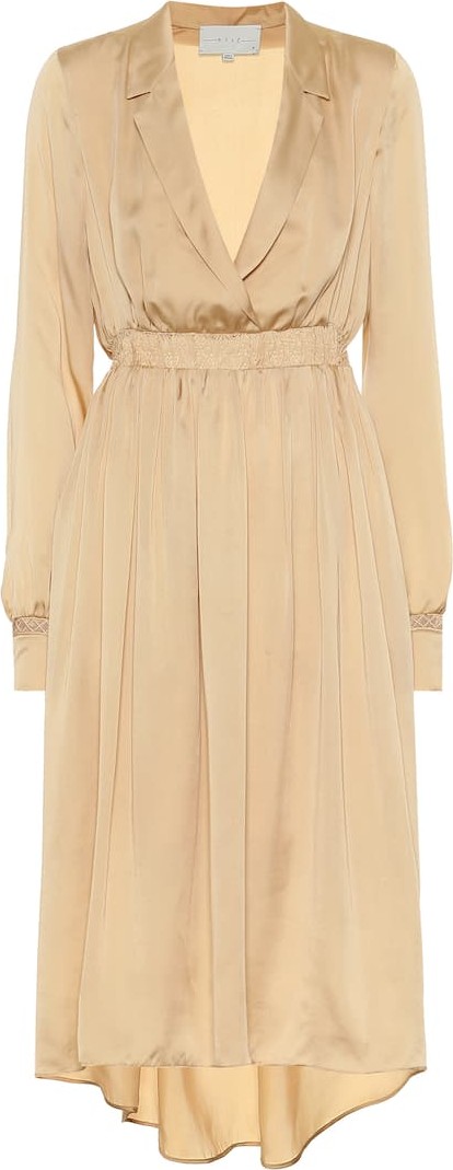 Arje The Indya silk midi dress