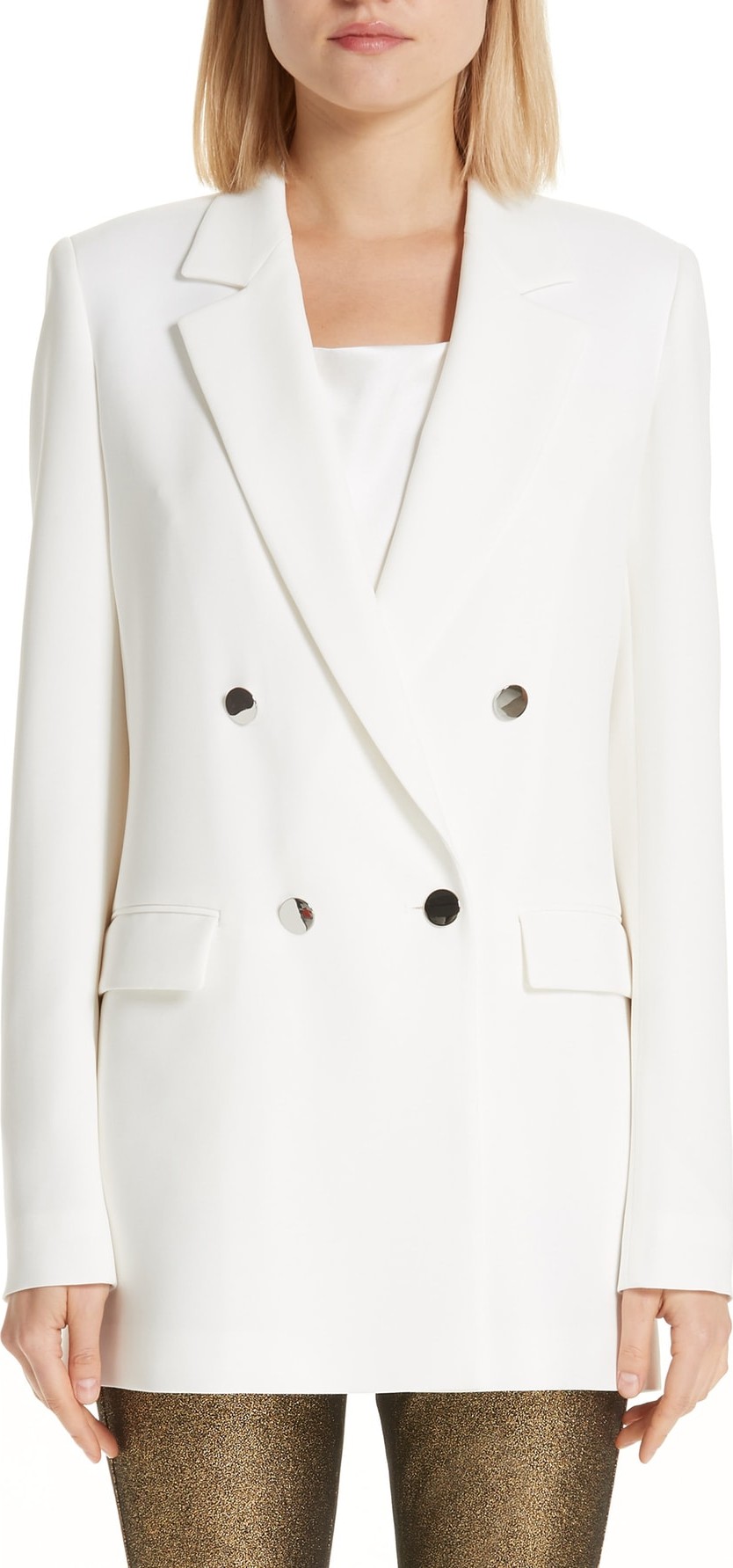 Lafayette 148 New York Britton Double Breasted Blazer