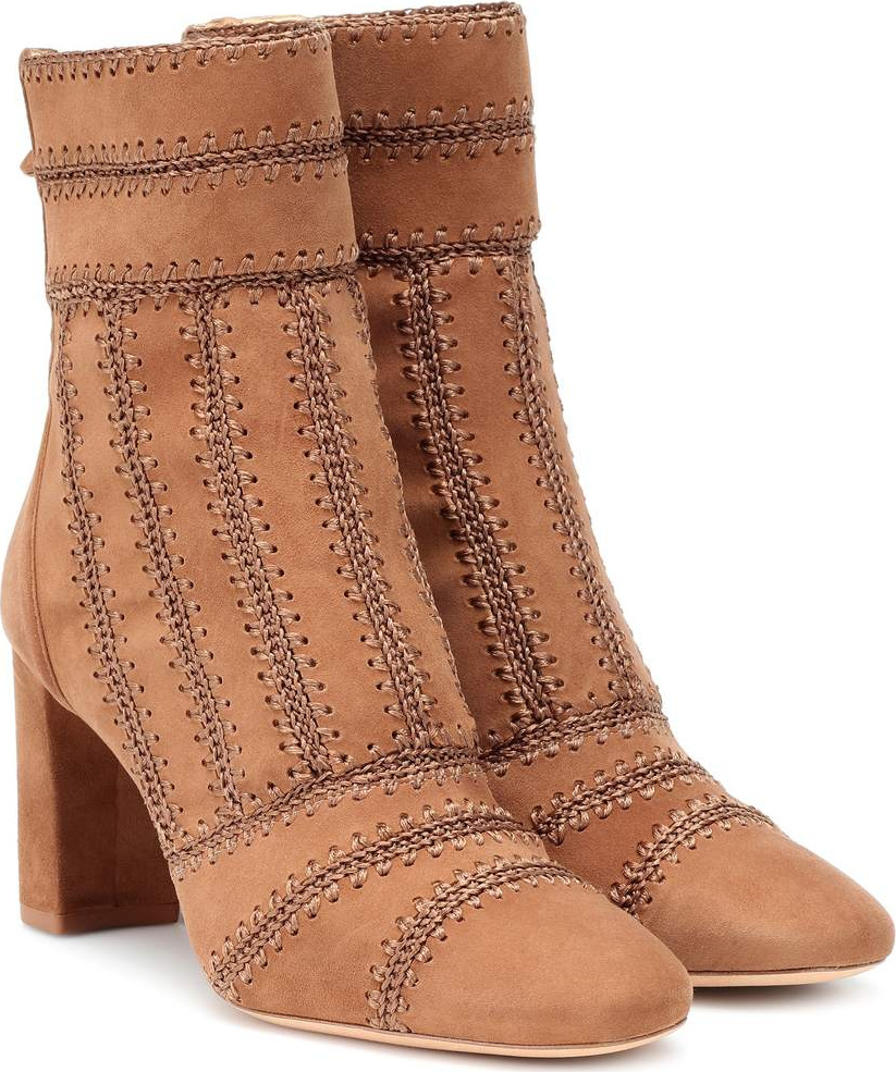 Alexandre Birman Beatrice suede ankle boots