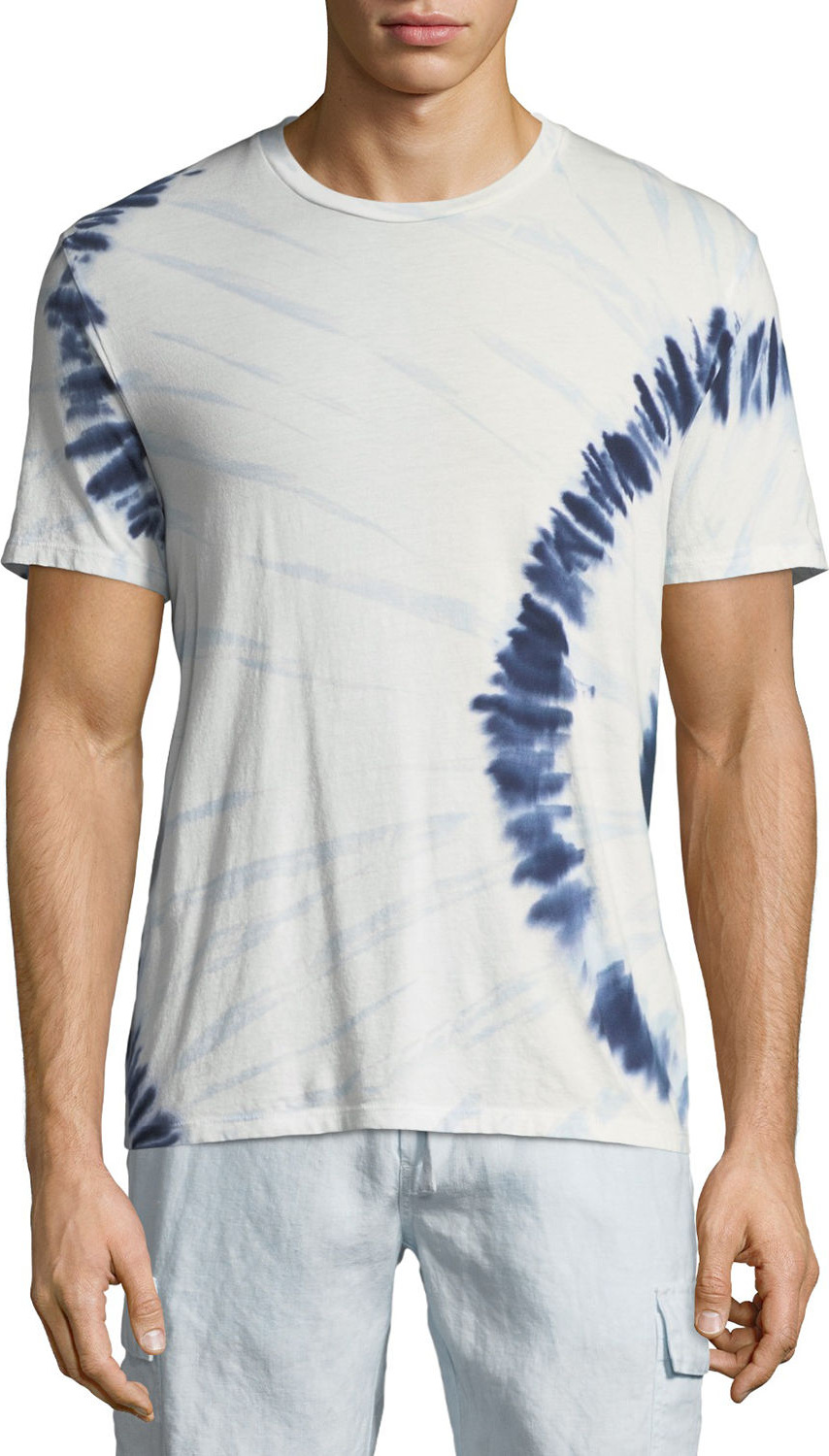 Vince Men's Tie-Dye Crewneck T-Shirt