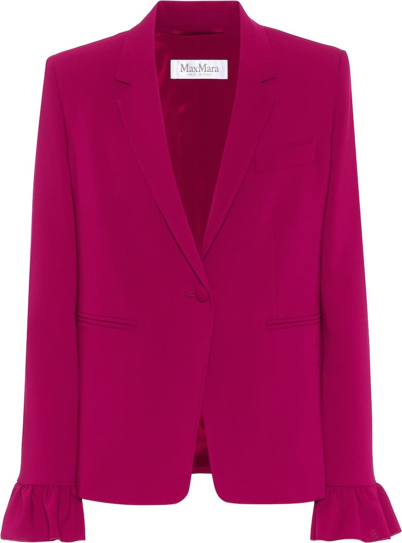 Max Mara Daphne stretch-wool crêpe blazer