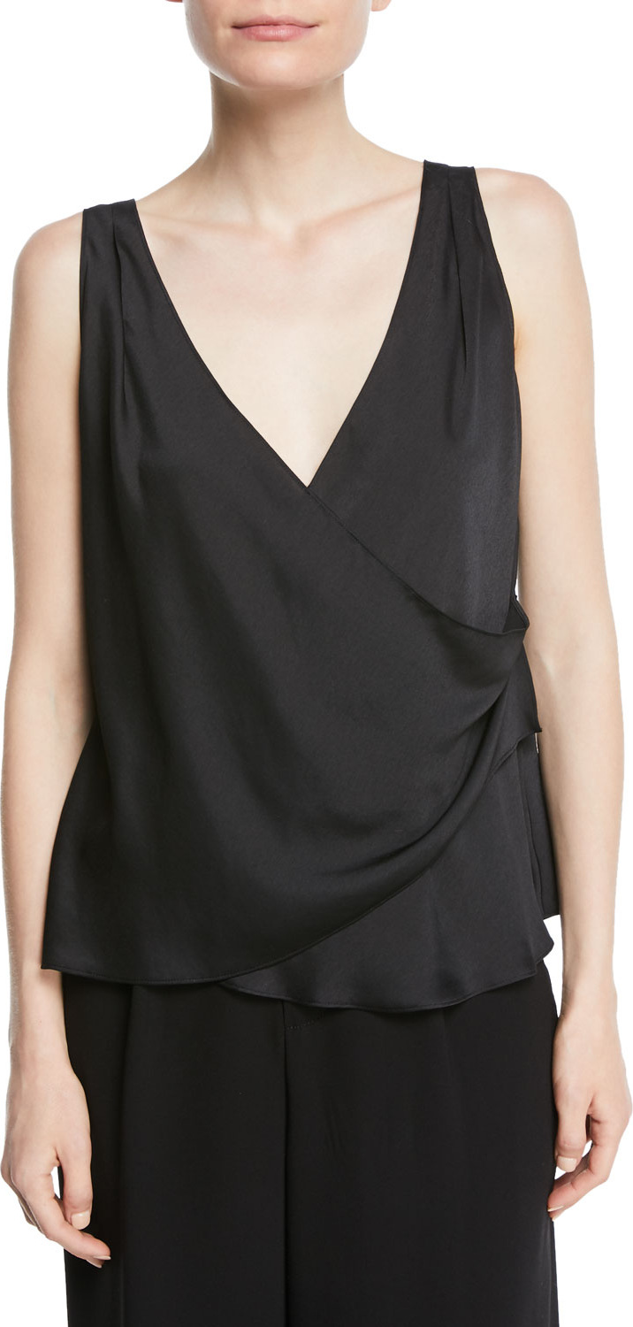 Vince V-Neck Wrap Tank Top