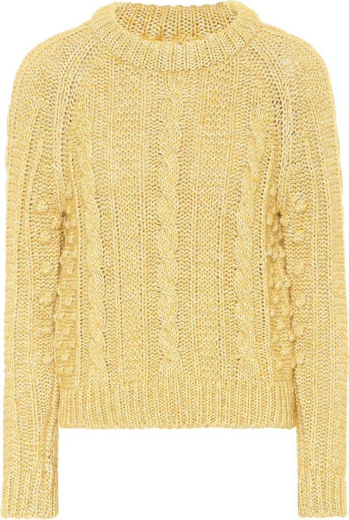 Alexachung Cotton and wool-blend sweater