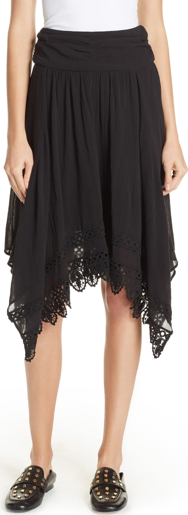 Isabel Marant Etoile Isabel Marant Étoile Rodney Handkerchief Hem Skirt