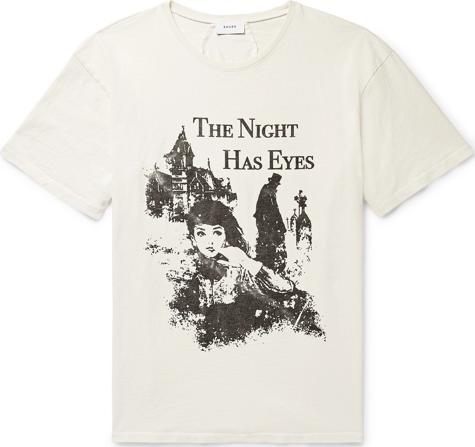 RHUDE Printed Cotton-Jersey T-Shirt