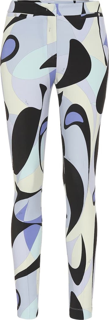 Emilio Pucci Printed straight pants