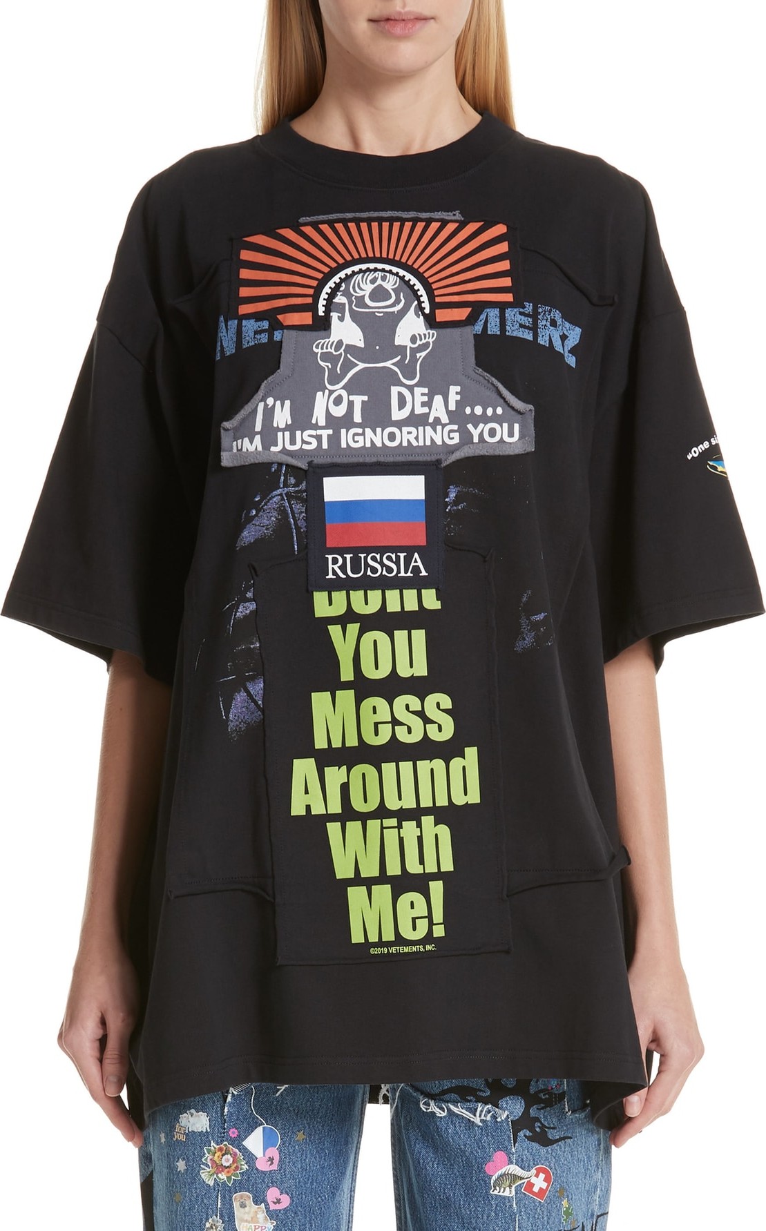 Vetements Patchwork Tee