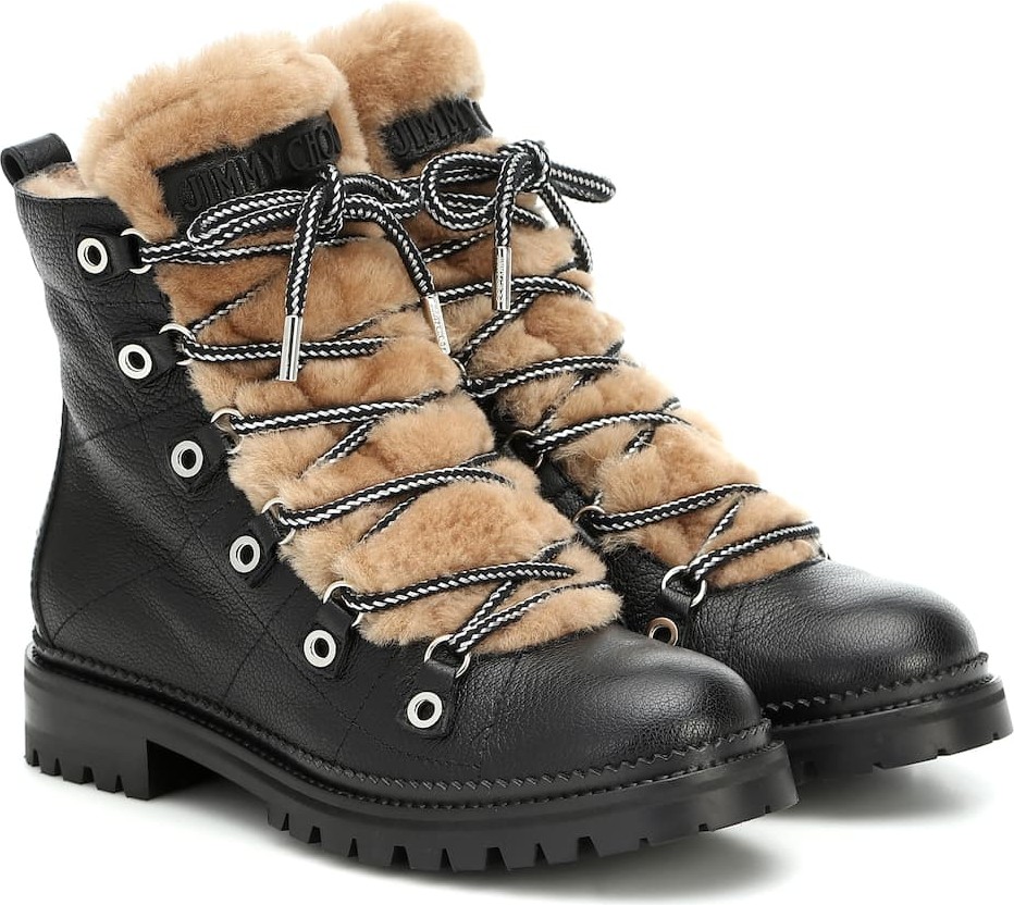 Jimmy Choo Exclusive to Mytheresa – Hillary Flat leather ankle boots