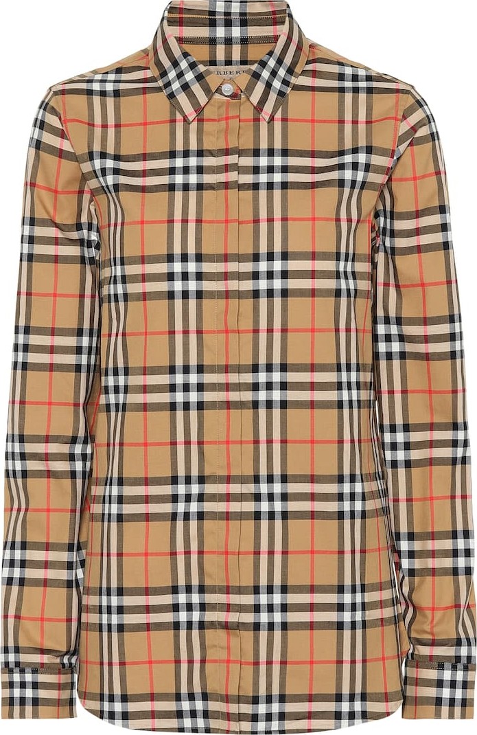 Burberry London England Vintage Check cotton shirt