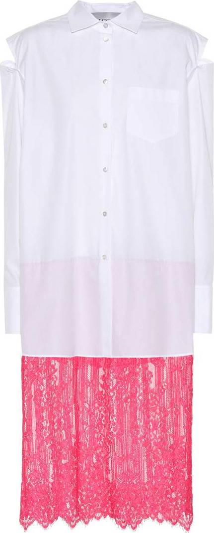 Valentino Cotton and lace dress