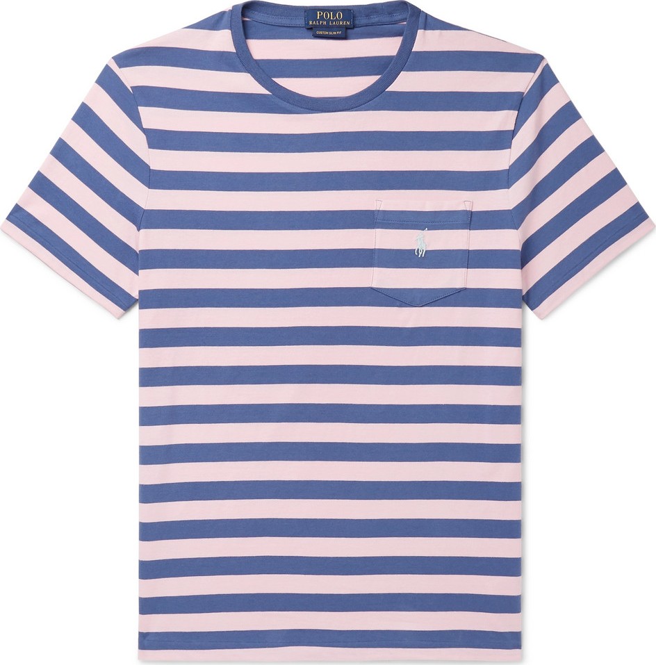 Polo Ralph Lauren Slim-Fit Striped Cotton-Jersey T-Shirt