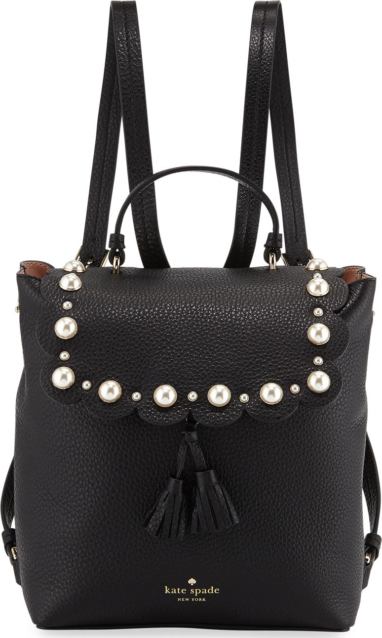 Kate Spade New York hayes street pearly backpack