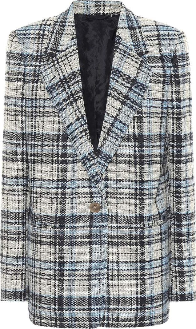 Acne Studios Checked wool-blend blazer