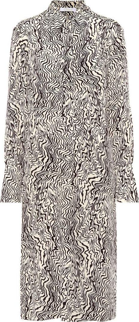Chloe Printed silk dress