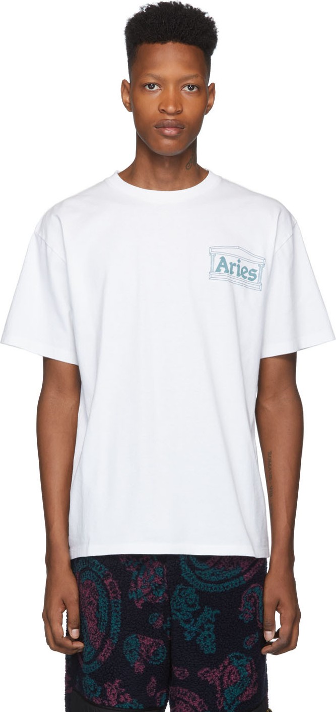 Aries White Jimbo T-Shirt