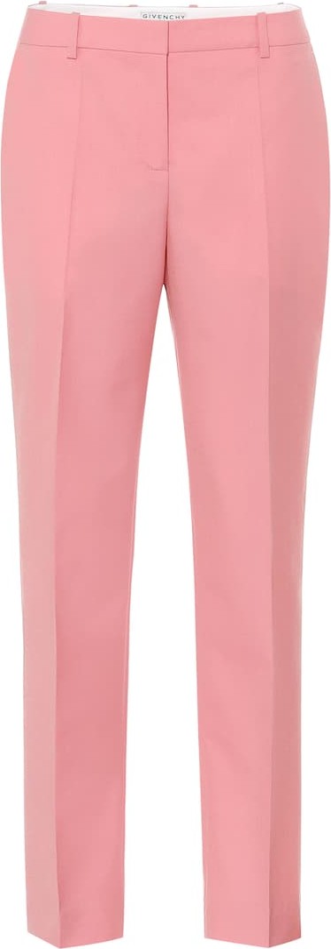 Givenchy High-rise straight wool pants