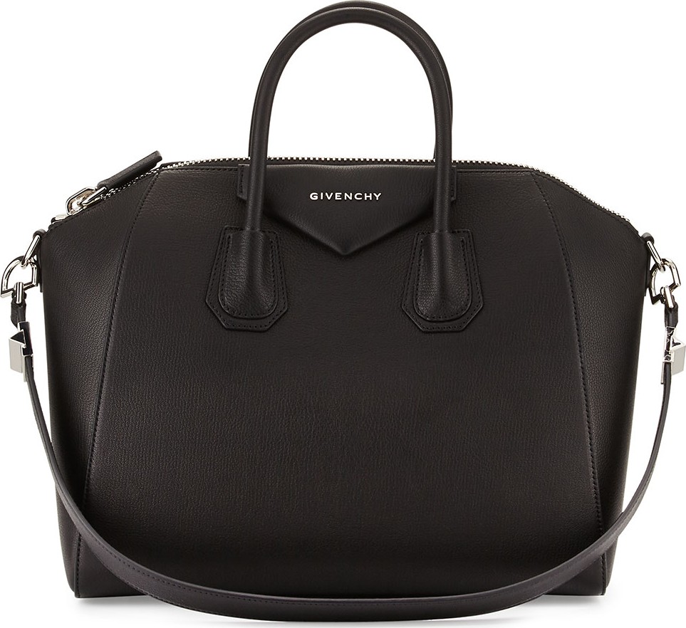 Givenchy Antigona Medium Leather Satchel Bag